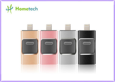 Mobiel Telefoonusb-flashstation voor IOS/Android, de Gemakkelijke Aandrijving van I met het Materiaal van de Aluminiumlegering