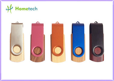 Wartel & Draai Houten USB-flashstation pendrive 512MB/1GB/2GB voor notitieboekje