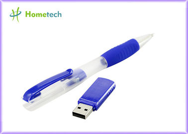 De blauwe de Flitspen van Potloodusb drijft de Sleutel van 32G USB met Windows XP, ME, 98, 2000.Vsita-Systeem