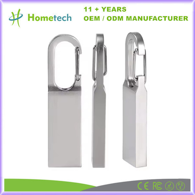 Waterdicht metalen mini USB-flashdrive met klimbuis slim stijl