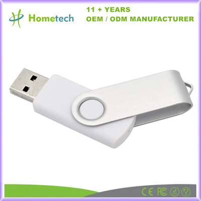 2.0/3.0 USB Flash Drive Pen Drive Geheugenstick Duimstick Pen 16 GB 32 GB 64 GB Wit