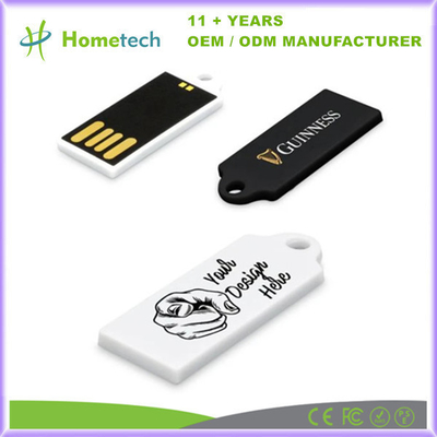 Custom Logo Mini Plastic USB Flash Drive 2GB 4GB 8GB 16GB 32GB 64GB 128GB USB Drive