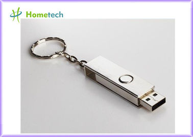 16GB/8GB-de Aandrijving van de Metaalduim, de penaandrijving van de geheugenstok pendrive met sleutelring