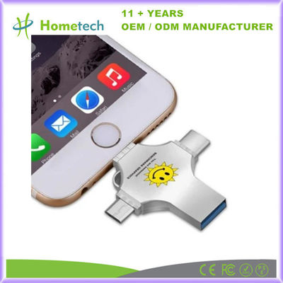 Multifunctionele USB C Flash Drive Schokbestendig Waterdicht 3.1 USB Grote capaciteit 512 GB