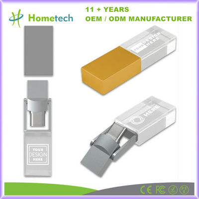Snelheid OTG USB C Flash Drive Voor Windows Mac Android Metaal 0-60 graden Celsius