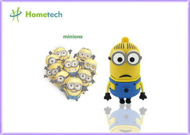 Het Geheugenstok 64MB van USB van de Minionsdouane - 128GB-Capaciteits Zachte Kunststof
