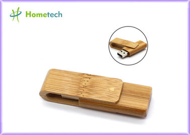 Het EMBLEEM paste Houten USB-flashstation 16MB/s-Lezingssnelheid 8GB/16GB aan