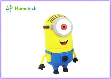 Gele & Blauwe 1GB Verachtelijk me de Flitsaandrijving van Beeldverhaalusb/de Stok van Minion USB voor Gift