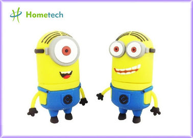 Verachtelijke de Flitsaandrijving van pvc 1GB 4GB Minions Pendrive USB/3D Beeldverhaal me Stuk speelgoed de Gift van USB