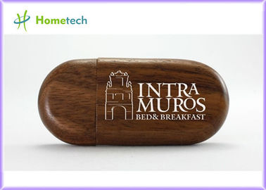 De aangepaste Bedrijfsgift Bulk USB-Stok Houten Usb-Aandrijving 16gb 32gb van de Flitspen
