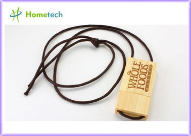 De Flitsaandrijving van Promo Mini Houten USB, van het Embleemusb van de Laserdruk de Flitsaandrijving 1GB/2GB USB
