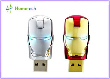 De aangepaste Mens van het Beeldverhaaliran van Giftpendrive gaf de Plastic Flits Dirve van USB 4GB 8GB gestalte