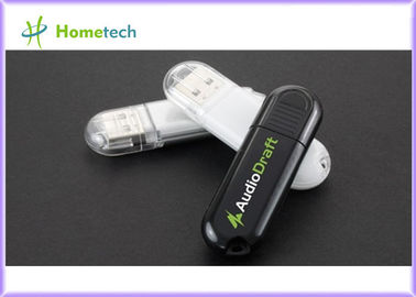 Ovale Promotie de Flitsaandrijving 512MB van Giften Plastic USB