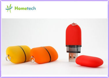 Eenvoudig Ontwerp Plastic USB Pendrive met Vrije Druk/Plastic USB-Flitsaandrijving