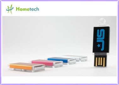 Van de Rechthoek Plastic USB van de bureaukantoorbehoeften de Flitsaandrijving 4GB 8GB, USB 2.0