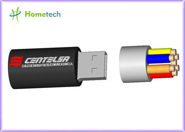 Beeldverhaalusb-flashstation/3D USB-flashstation van het Kabelbeeldverhaal voor volledige capaciteit, goedkopere prijs