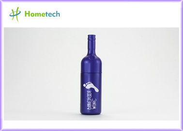 De Flitsschijf van USB van de wijnfles 16GB, Fles Gestalte gegeven USB-Flits 8gb