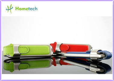 De Flitsschijf van leerusb, Aangepast USB 2.0 Flitsaandrijving 128MB - 64GB