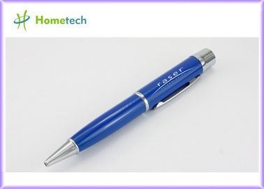 Het USB-flashstation van de penvorm/de Aandrijving van de de Flitspen van 8GB/van 16GB/van 32GB USB met Douaneembleem