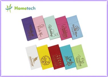 De Aandrijvingsschijf Pendrive 4G 8GB 16GB 32GB van Usb van de rechthoekdouane Houten 1 Jaargarantie