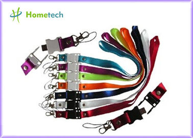 De witte Plastic Flits van Sleutelkoordusb drijft/USB-Duimaandrijving 2GB 4GB 8GB