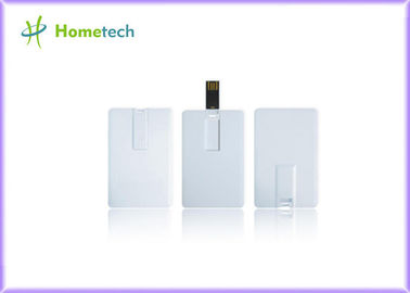 Van de de KaartCreditcard van de douane Witte Kleur het Opslagapparaat8gb 16GB 32GB Hoge snelheid van USB