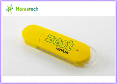 4GB 8GB USB 2.0 Plastic USB-Flitsaandrijving, Rechthoek Gegraveerde Flitsaandrijving