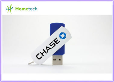 Blauwe Plastic USB-van de het Geheugenstok van de Flitsaandrijving de Duimaandrijving met 2GB