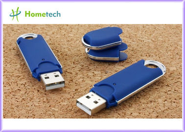 Blauwe Aangepaste Plastic USB-Flitsaandrijving 2GB/4GB/8GB flashdrives