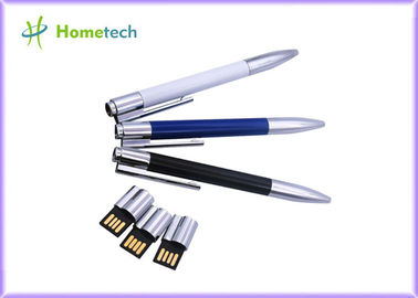 De de Flitspen van USB van de metaalBalpen drijft 2,0 het Flashgeheugenstokken Pendrives van 4GB 8GB 16GB 32GB