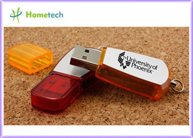 Rode Plastic gepersonaliseerde usb flitsaandrijving, Bureau aangepaste usb sleutels