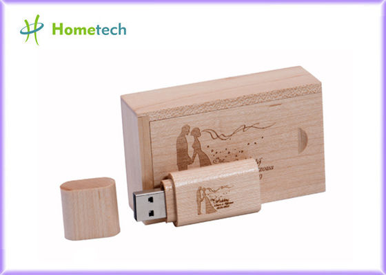 Stokken 8GB USB 3,0 van Eco de Vriendschappelijke Houten Gepersonaliseerde USB voor Fotograaf