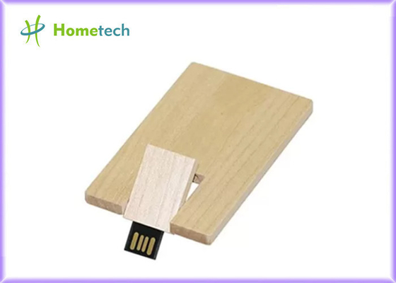 Autolooppas64gb Houten Kaart 148 Mbps-USB-flashstation