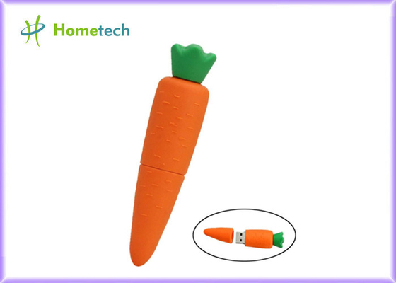 Van het Fruitgroenten van de beeldverhaalwortel de Vorm Usb C Pendrive 8Gb 16Gb 32Gb Usb 2,0